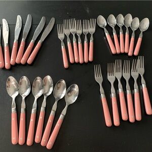 Washington Forge Mardi Gras vintage utensils set of 6